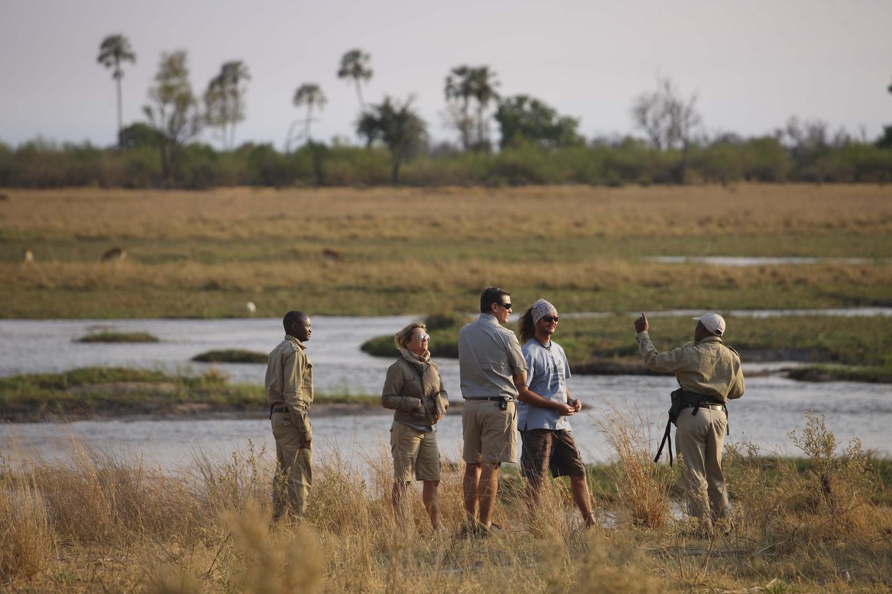 andBeyond sandibe okavango-walking safaris induction - Botswana Destination