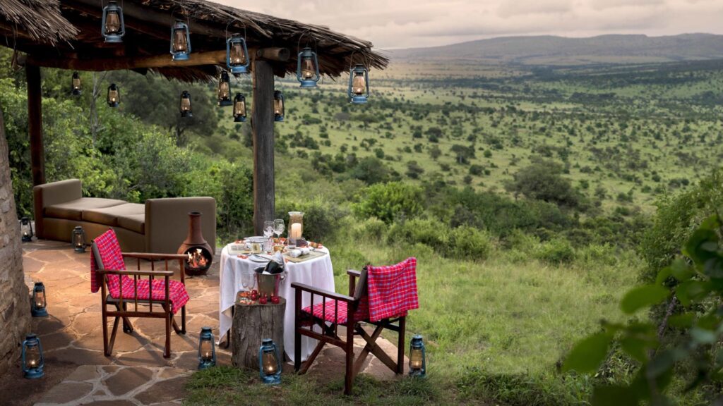 andBeyond Kleins Camp romantic private dinner Serengeti Tanzania Destination