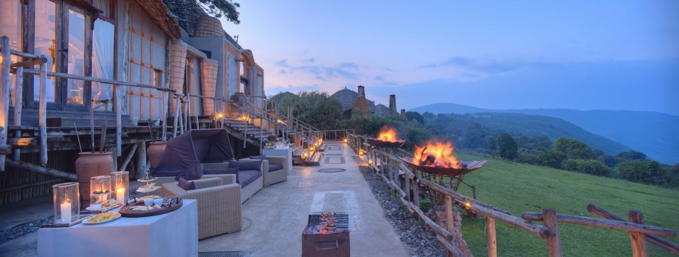 andBeyond ngorongoro crater - verandah view - Tanzania _Destination